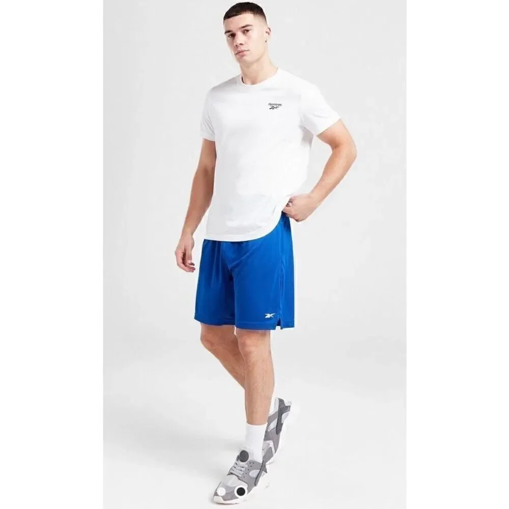 REEBOK - NWT - M Sz Medium Speedwick Active Shorts in Victor Blue. POCKETS!